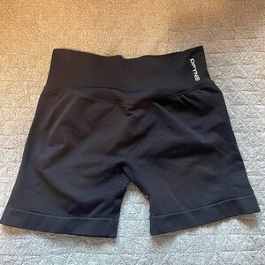 DYFNE Impact Women Athletic Shorts in Midnight Black - Size M
